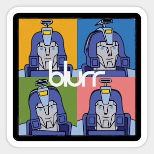 Transformers Blurr Sticker